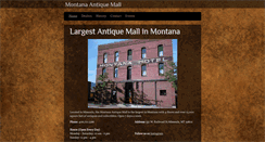 Desktop Screenshot of montanaantiquemall.com